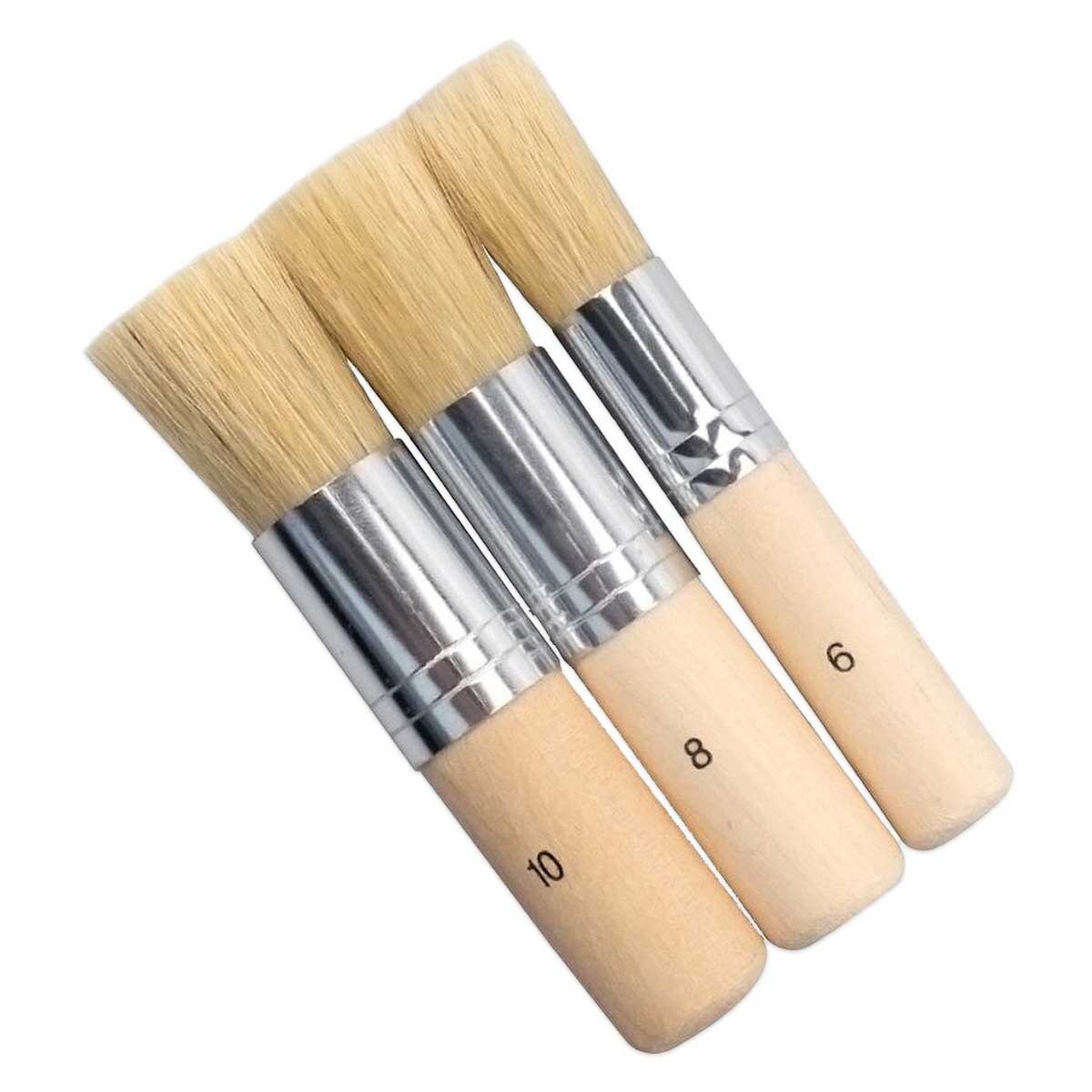 Mont Marte Art Paint Brushes Set for Painting, 10 Macao