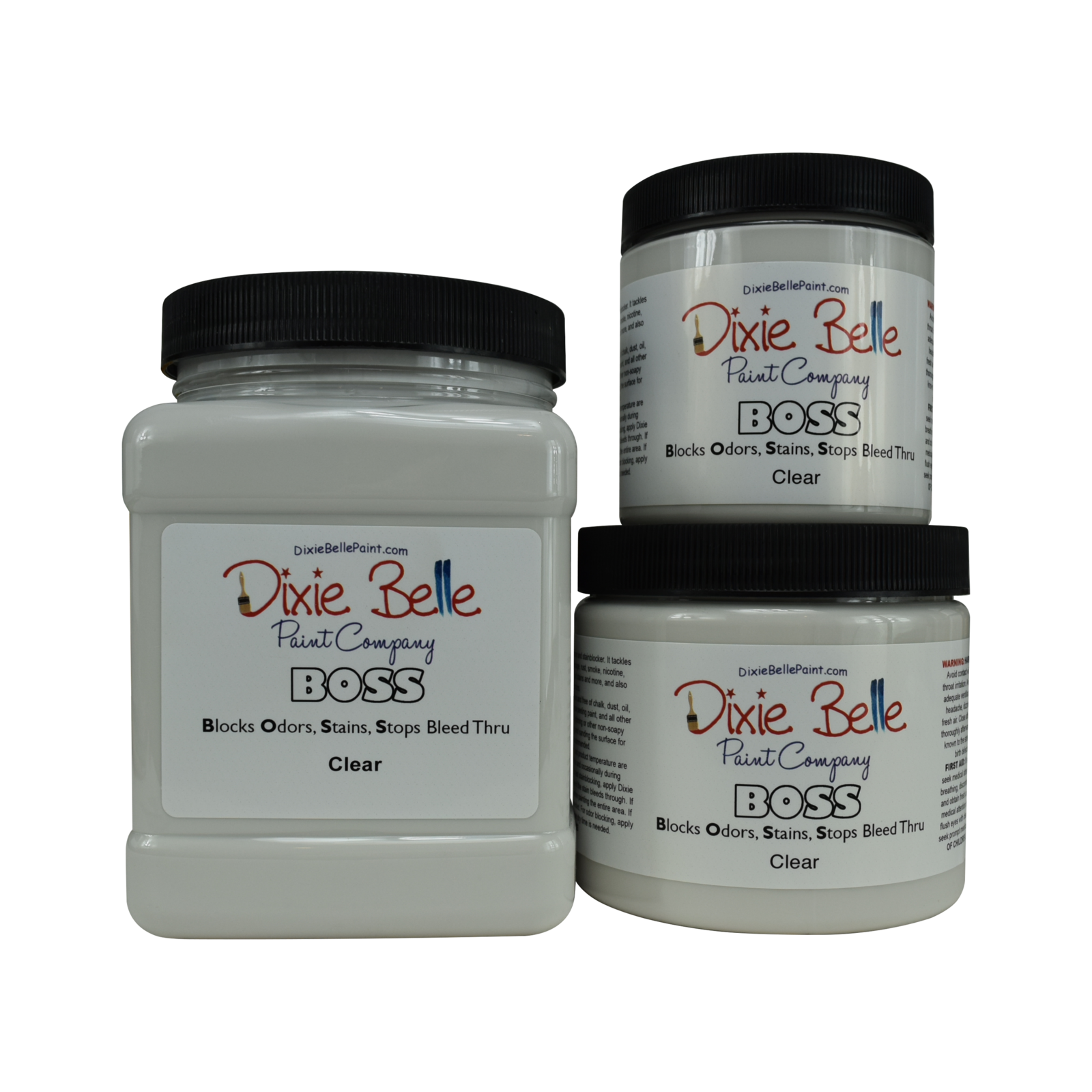 Dixie Belle BOSS Clear 8oz Blocks Bleed Through Stains Smells And More 